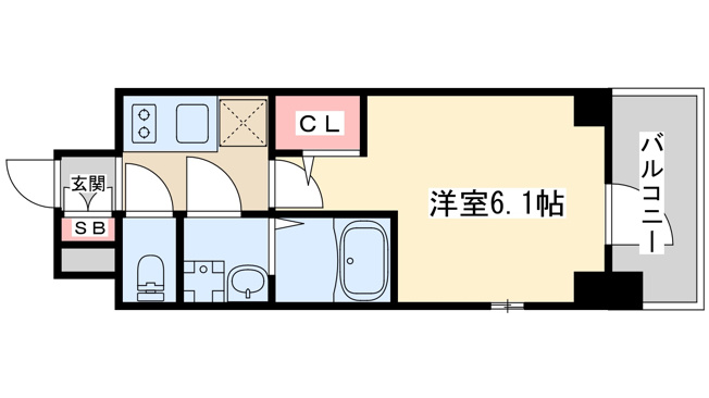 【間取り】 | エスリードレジデンス梅田グランデ
