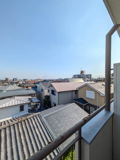 【バルコニー】マンション月若