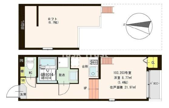 【間取り】 | SQUARE WOOD OMIYA