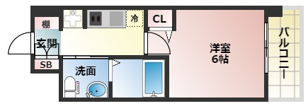【間取り】 | ラクラス阿倍野元町