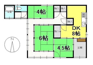 【間取り】 | 古民家　北条辻