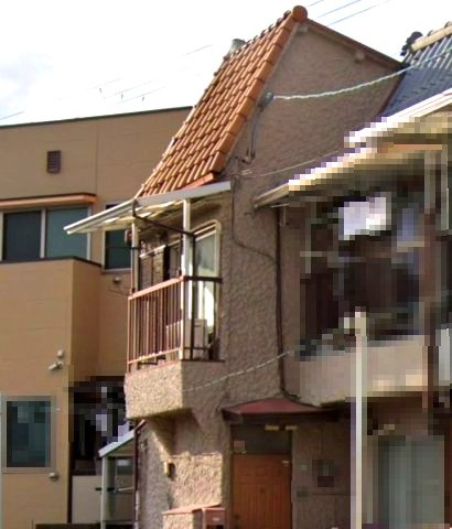 上ヶ原八番町のバルコニー