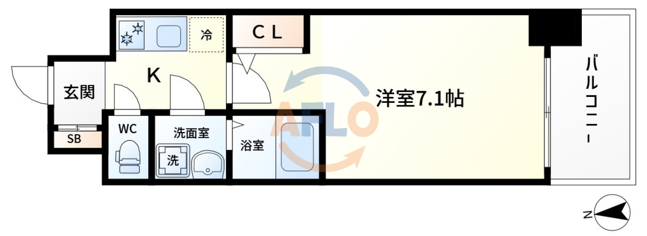 エスリード京橋グランテラスの間取り|エスリード京橋グランテラス　間取り