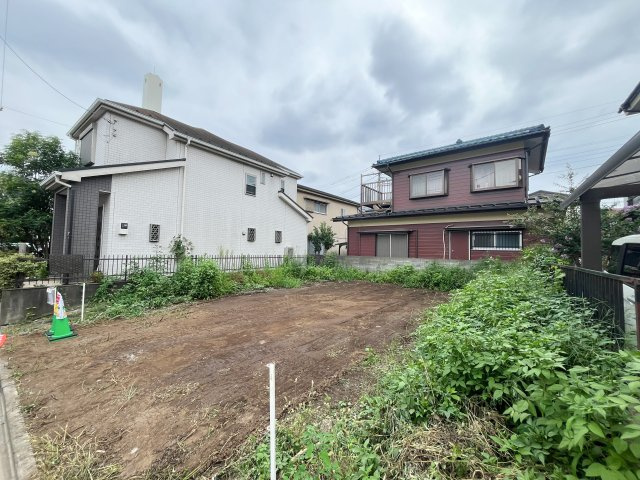 所沢市北秋津売地の外観