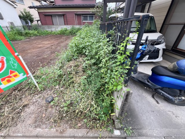 所沢市北秋津売地の外観