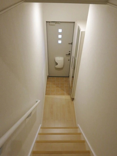 エステート矢作Ａの玄関