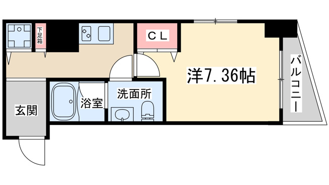 【間取り】 | ライブコート北梅田