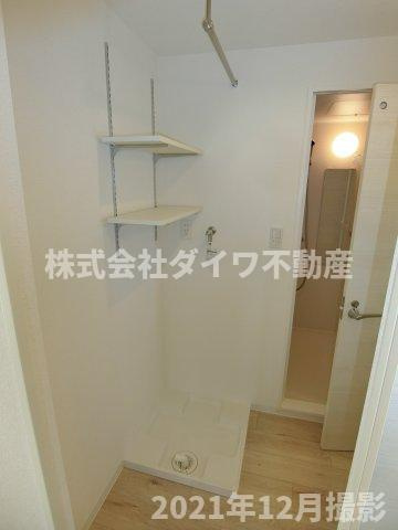 マンション北極星の洗面所