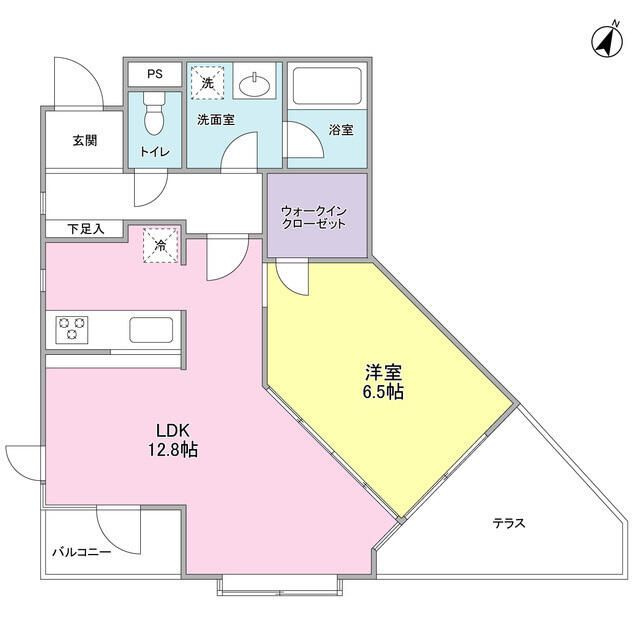 ２１°ｄｅ南平台の間取り