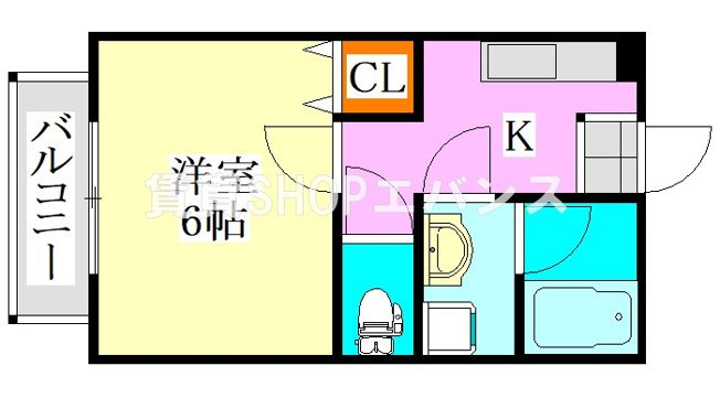 【間取り】 | ラフィールドK