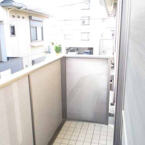 シャーメゾン魚住Bのバルコニー