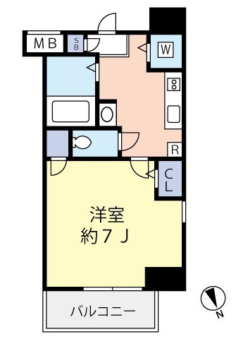 【間取り】 | グランヴァン大井町Ⅱ