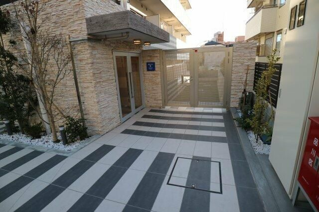 リライア大井町ヒルズのエントランス