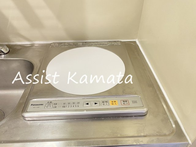 パレス川端のキッチン|写真は同タイプの別号室です