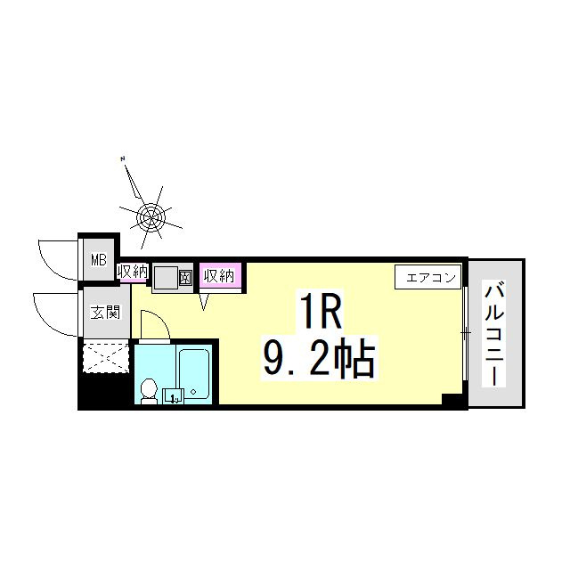 パレス川端の間取り