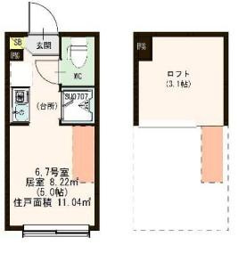 【間取り】 | ラフォーレ中板橋