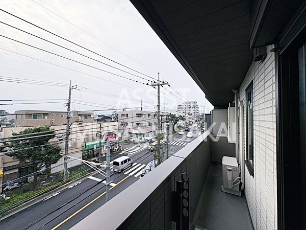 アセットコート貫井北町Ｂのバルコニー