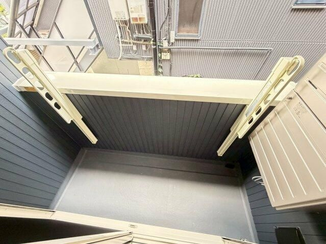 ｃａｒｅｚｚａ足立入谷のバルコニー