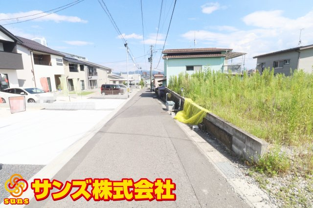 郡山市七ッ池町　　　  １号棟　　　橘小学校、郡山第３中学区　の外観|南側前面道路