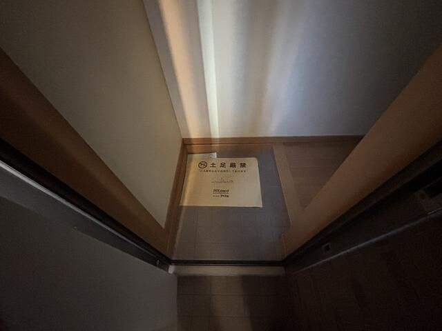 マツシタコーポの玄関