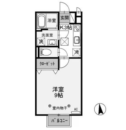 【間取り】 | フローラハイツD