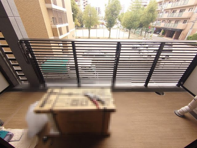 THE MUSE栗山のバルコニー