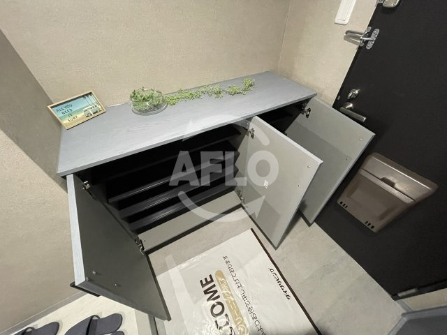 ファミール阿波座　本田小学校区の収納|ファミール阿波座　玄関収納