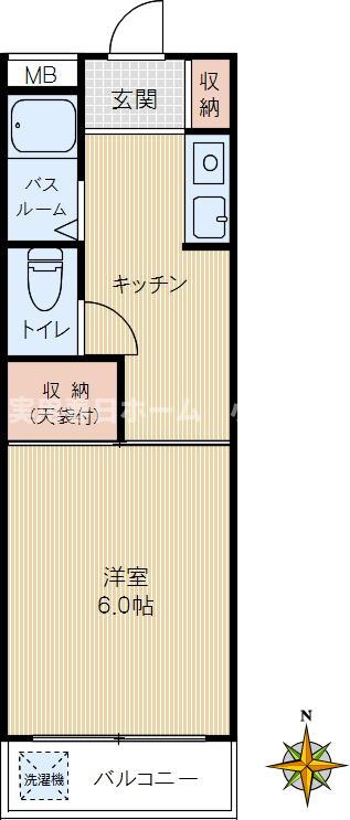 別部屋同間取り参考写真