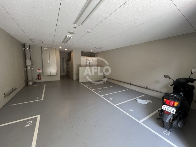 ファインフラッツ北浜　中大江小学校区の設備|ファインフラッツ北浜　駐輪場