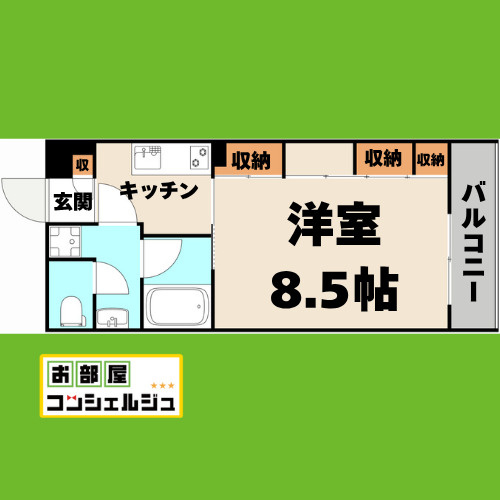 リブリ・鳥栖の間取り