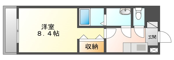 ｗｉｌｌＤＯ岡山駅西口の間取り