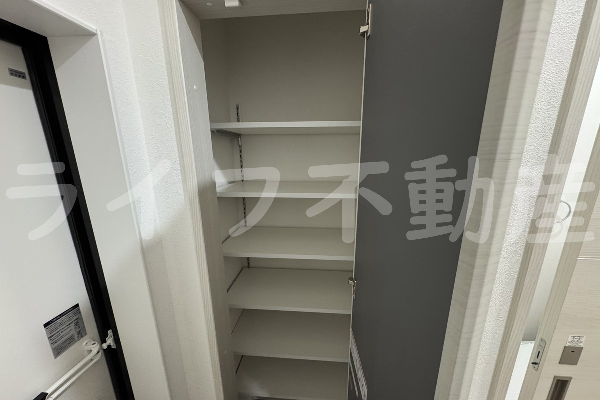 セレニティ衣摺の収納|収納スペース豊富です