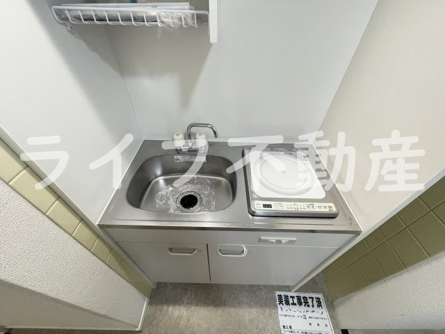 ハイツ富士パートⅡのキッチン|お料理しやすいキッチンです