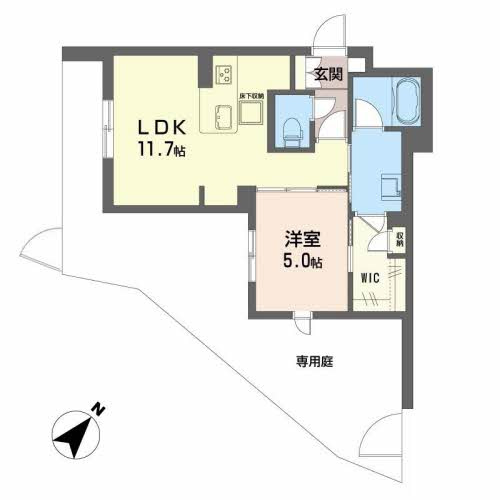 Lamaisonroseの間取り