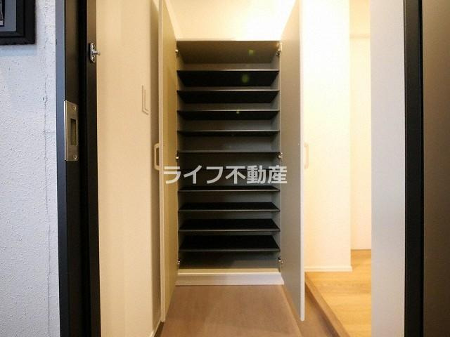 iCube森ノ宮の収納|専用の収納スペースです