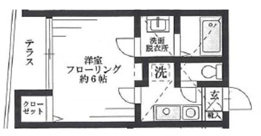クレステージ中野の間取り|間取りです。