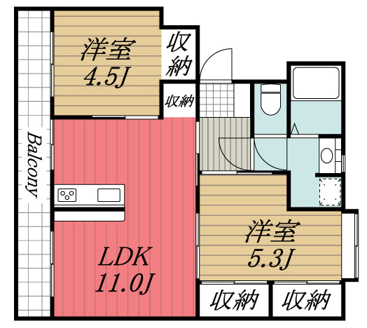 【間取り】