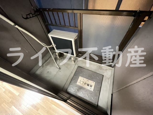 イーストコトブキのバルコニー|広々としたバルコニーです
