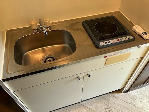 中市マンション のキッチン