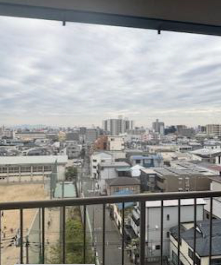 日商岩井相川松山公園マンションの展望