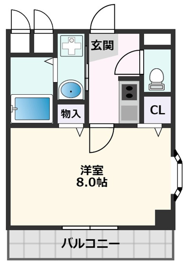 【間取り】 | レジデンス南高浜