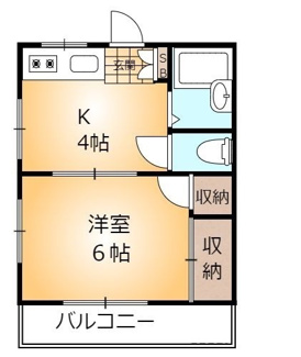 【間取り】 | ヒルトップ西新宿 | 間取りです。