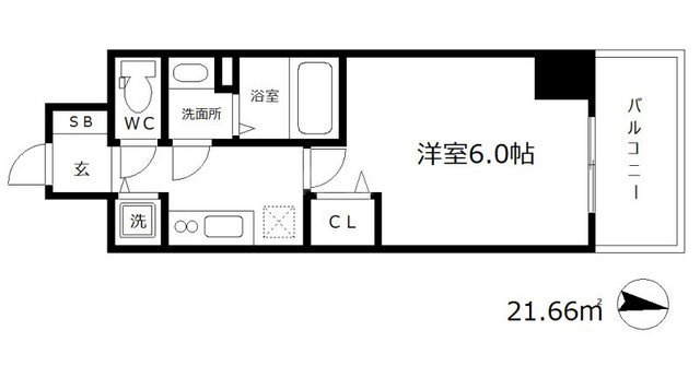 プレサンス江戸堀の間取り|プレサンス江戸堀　間取り