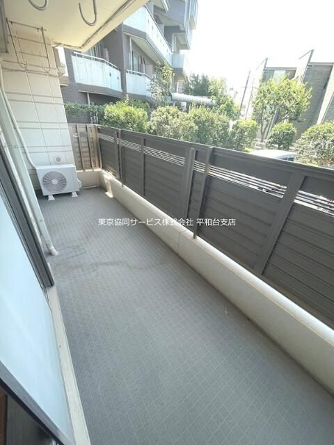 ビューテラス成増のバルコニー
