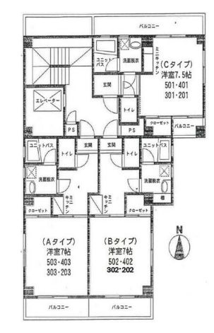 アンプルミエールの間取り