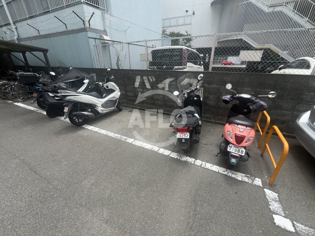 第5田村マンションのその他|バイク置き場