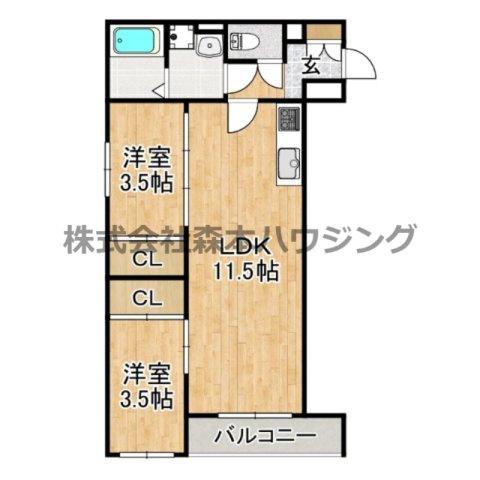 【間取り】 | 　Tio Alba