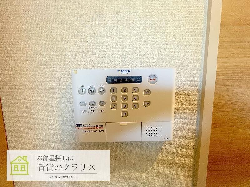 D-room桂西口のセキュリティ