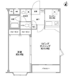 【間取り】 | ガーデンハウス目黒