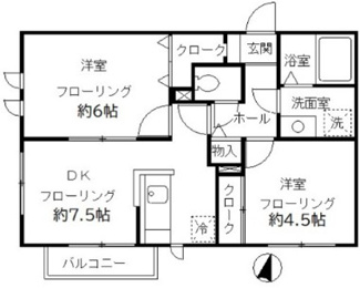 【間取り】 | グレイス久が原